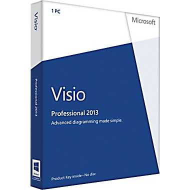 Microsoft Visio Professional 2013 Product Key Sale